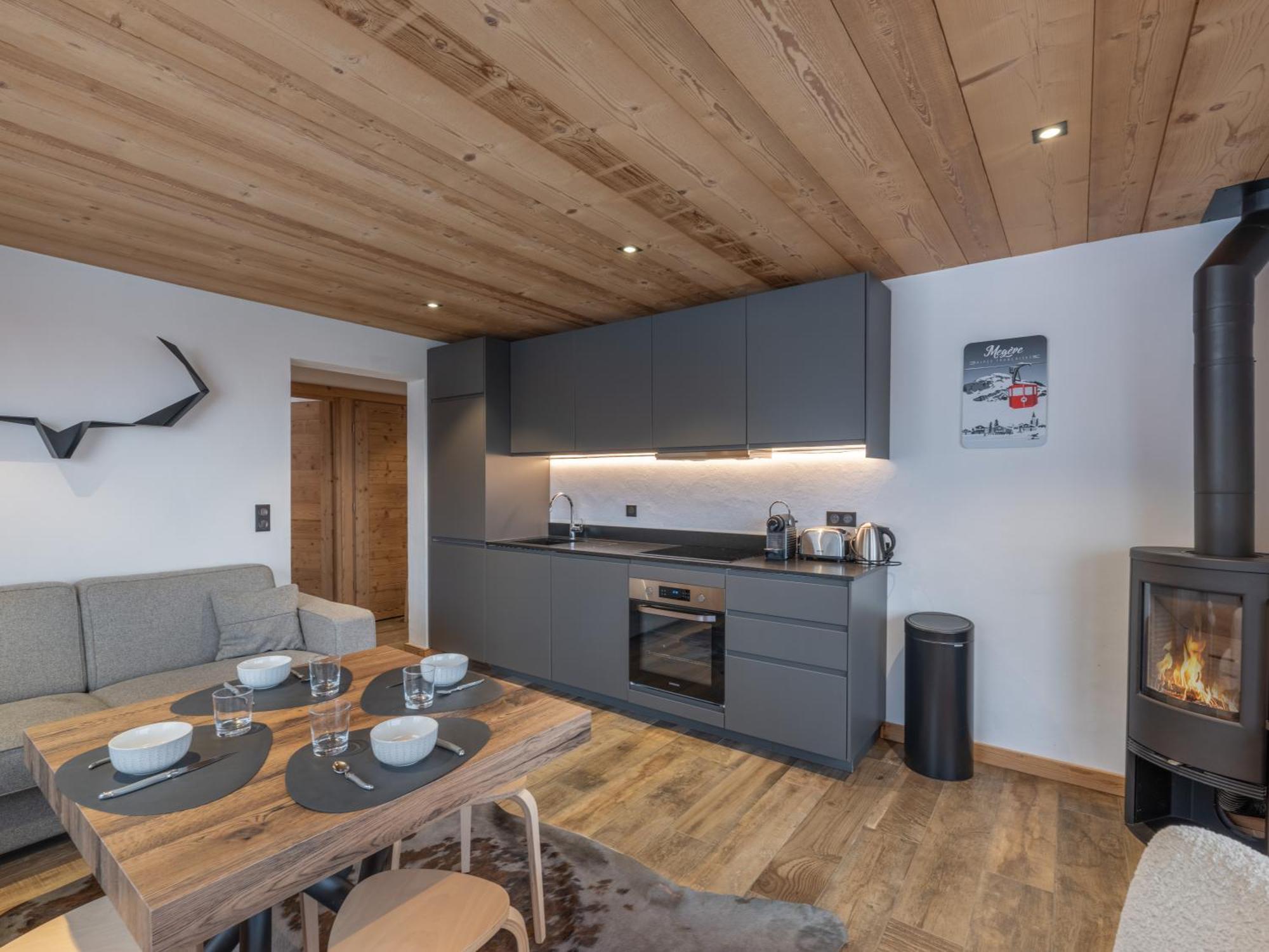 Chalet " Jeane " Proche Centre Межев Экстерьер фото