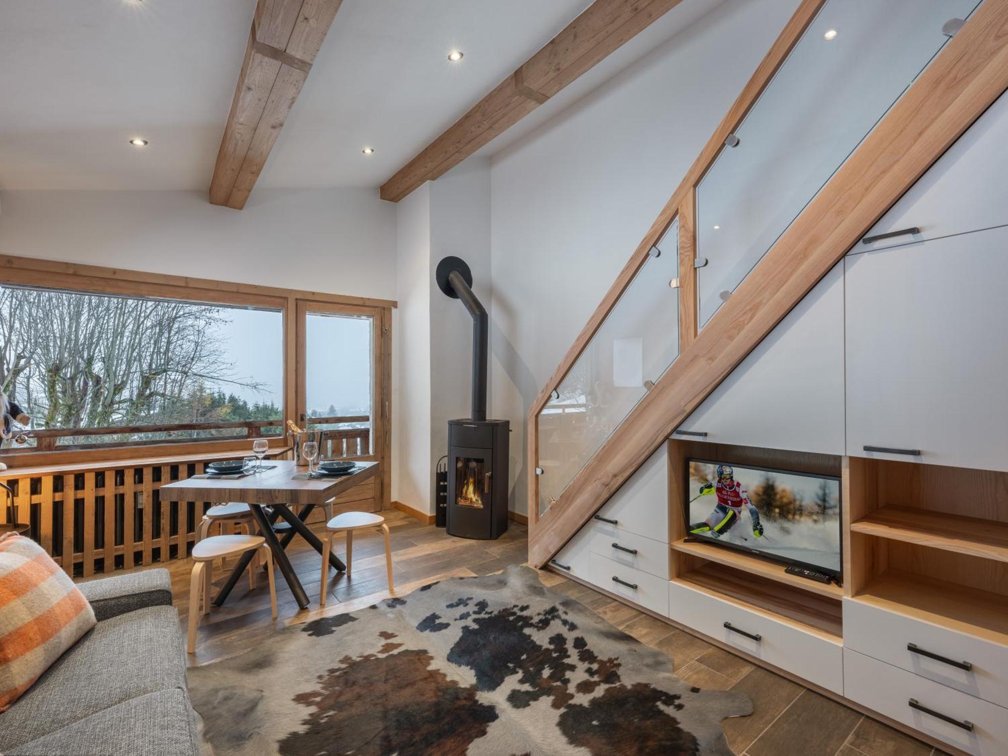 Chalet " Jeane " Proche Centre Межев Экстерьер фото